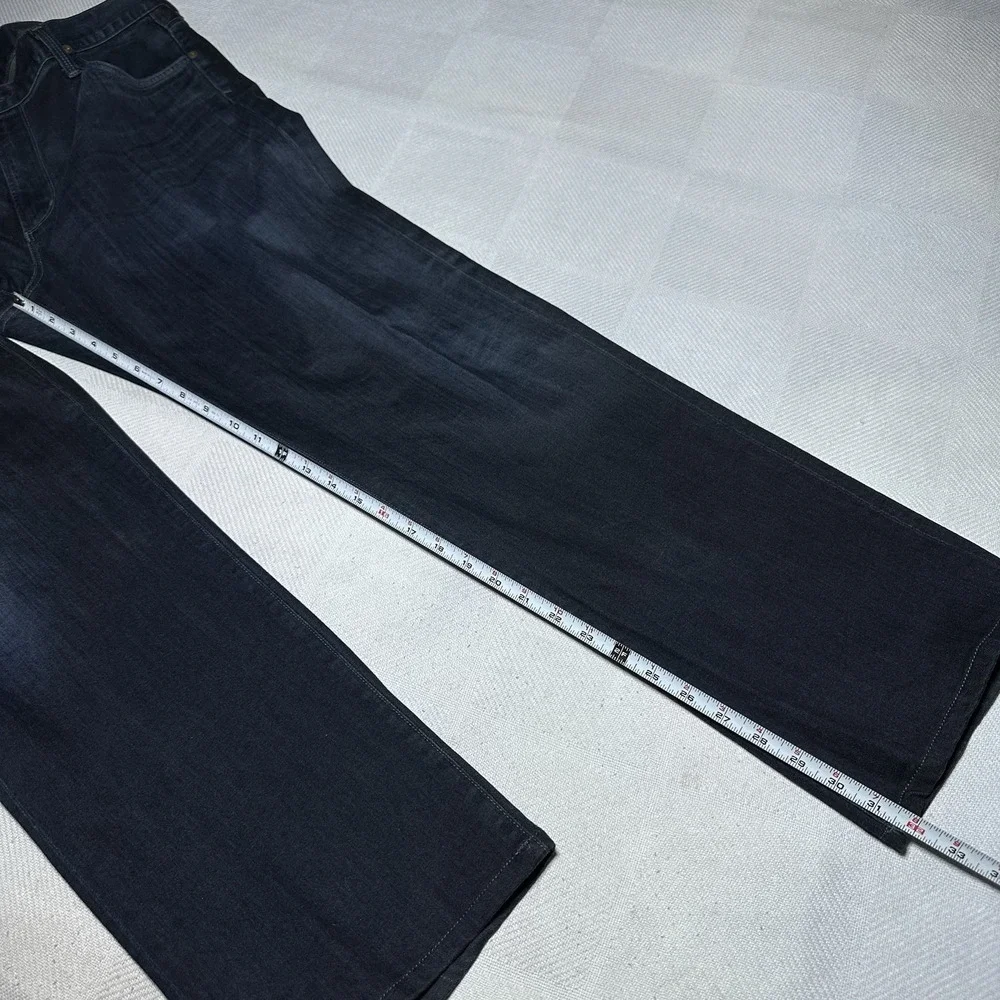 Citizens of Humanity Sid Straight Jeans 38x32 Dark Wash Denim‎ USA Made 5 Pocket
